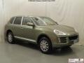 2008 Olive Green Metallic Porsche Cayenne Tiptronic  photo #3