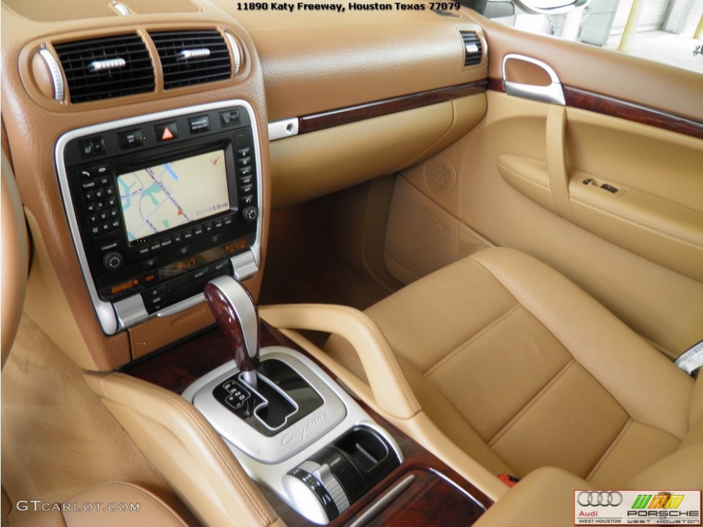 2008 Cayenne Tiptronic - Olive Green Metallic / Havanna/Sand Beige photo #9