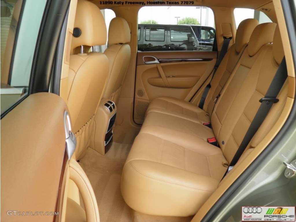 2008 Cayenne Tiptronic - Olive Green Metallic / Havanna/Sand Beige photo #14