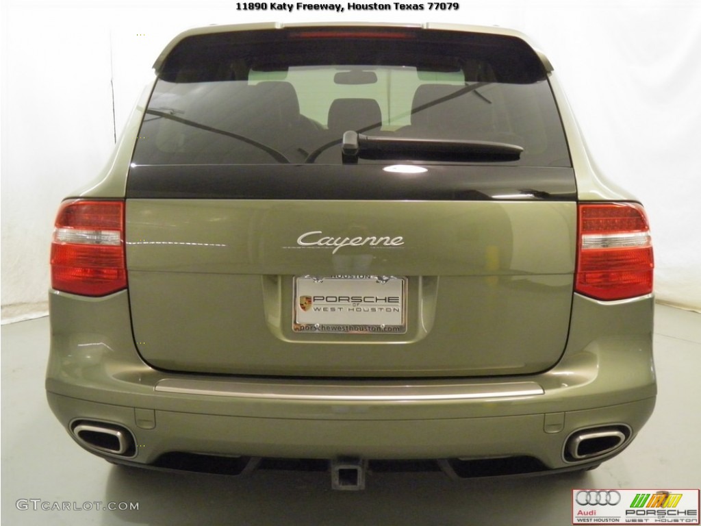 2008 Cayenne Tiptronic - Olive Green Metallic / Havanna/Sand Beige photo #21