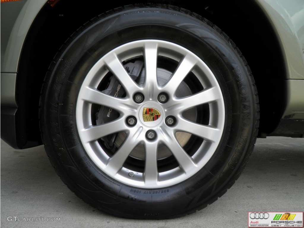 2008 Cayenne Tiptronic - Olive Green Metallic / Havanna/Sand Beige photo #24