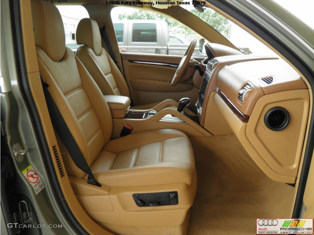 2008 Cayenne Tiptronic - Olive Green Metallic / Havanna/Sand Beige photo #25