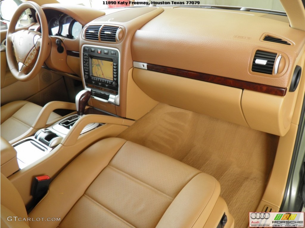 2008 Cayenne Tiptronic - Olive Green Metallic / Havanna/Sand Beige photo #26