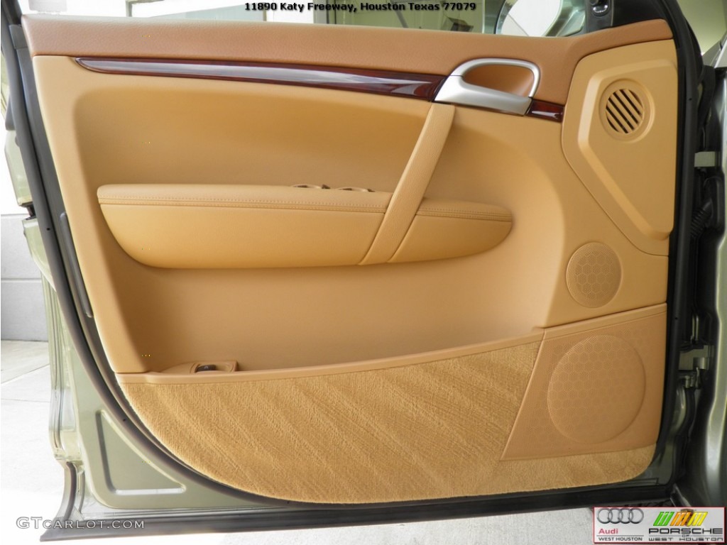 2008 Cayenne Tiptronic - Olive Green Metallic / Havanna/Sand Beige photo #28