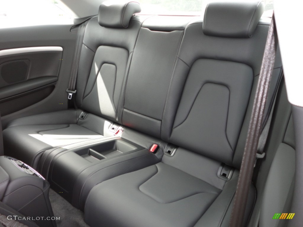 Black Interior 2013 Audi A5 2.0T quattro Coupe Photo #66592064