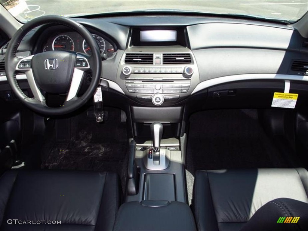 2012 Honda Accord SE Sedan Black Dashboard Photo #66592082