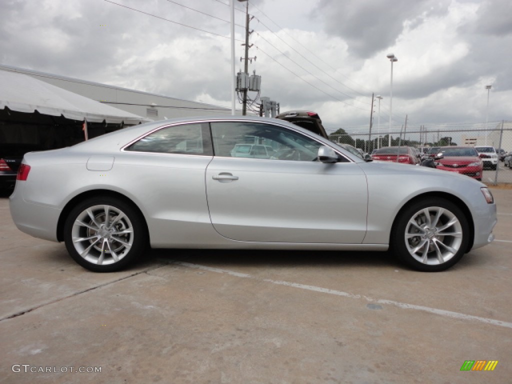 Ice Silver Metallic 2013 Audi A5 2.0T quattro Coupe Exterior Photo #66592136