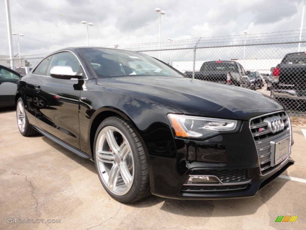 Brilliant Black 2013 Audi S5 3.0 TFSI quattro Coupe Exterior Photo #66592190