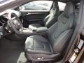 Black Front Seat Photo for 2013 Audi S5 #66592235