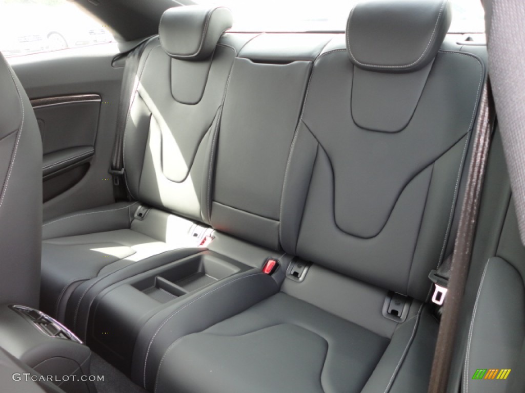 2013 Audi S5 3.0 TFSI quattro Coupe Rear Seat Photo #66592243