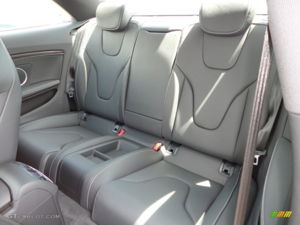 Black Interior 2013 Audi S5 3.0 TFSI quattro Coupe Photo #66592338