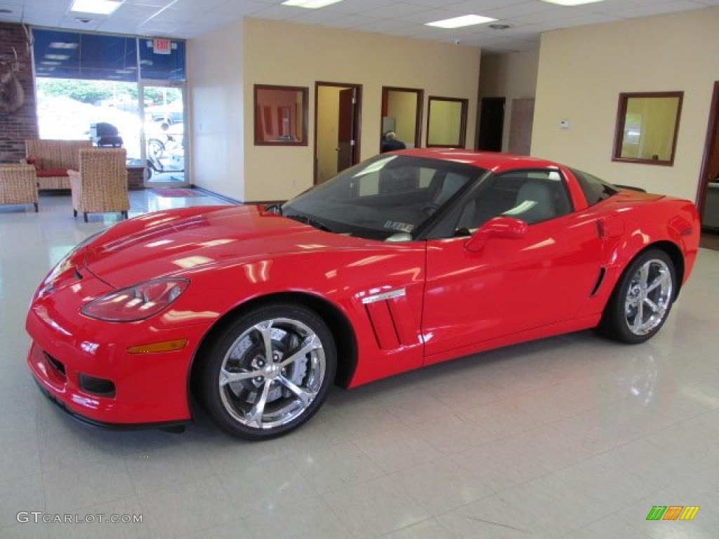 2010 Corvette Grand Sport Coupe - Torch Red / Cashmere photo #6