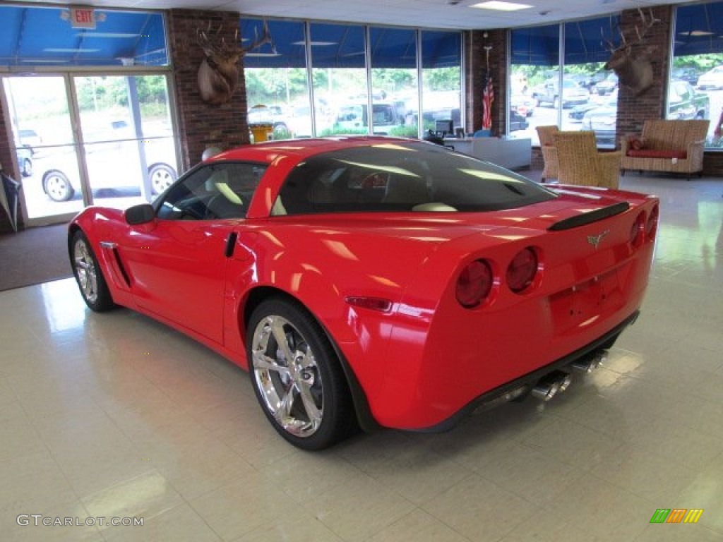 2010 Corvette Grand Sport Coupe - Torch Red / Cashmere photo #8