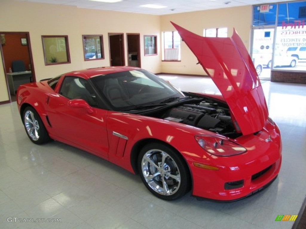 2010 Corvette Grand Sport Coupe - Torch Red / Cashmere photo #11