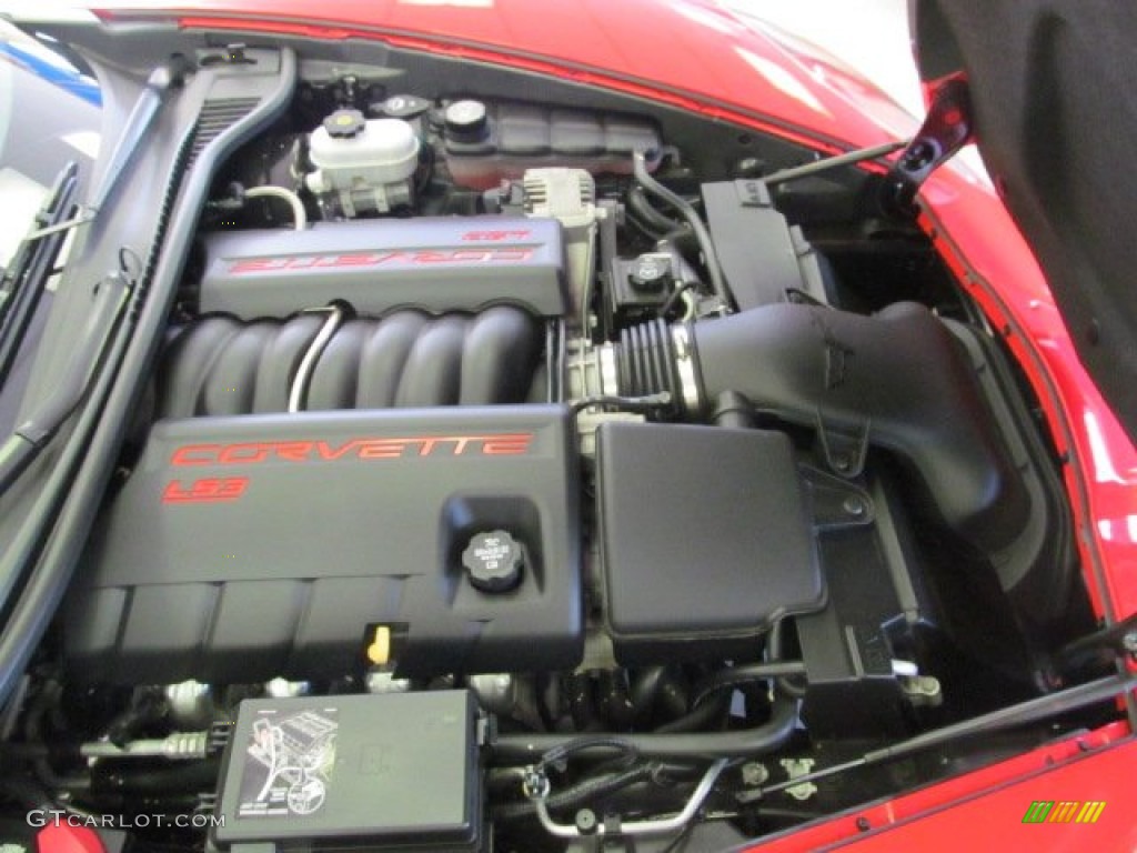 2010 Chevrolet Corvette Grand Sport Coupe 6.2 Liter OHV 16-Valve LS3 V8 Engine Photo #66592434