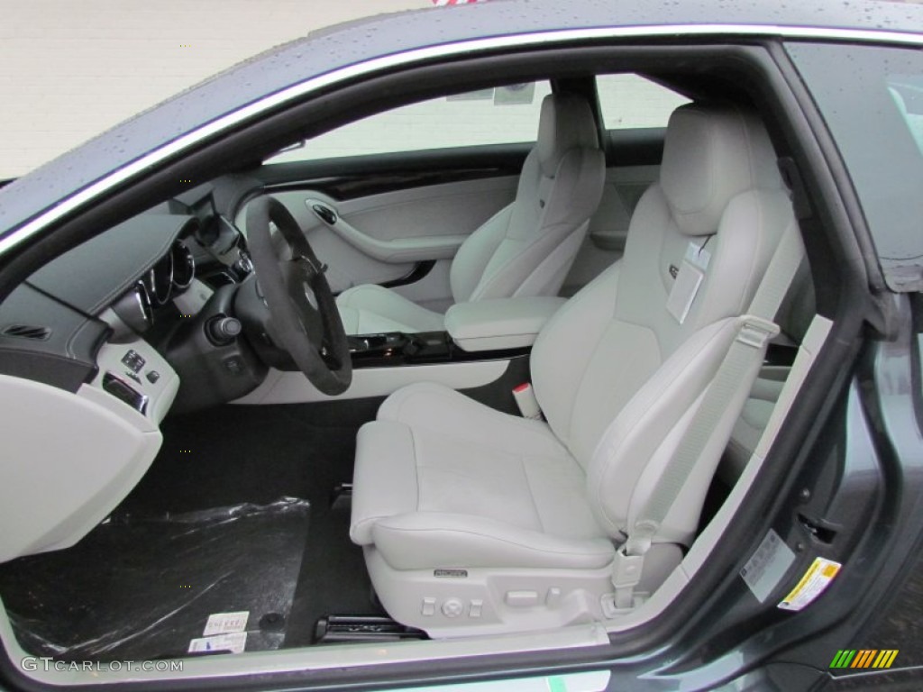 Light Titanium/Ebony Interior 2012 Cadillac CTS -V Coupe Photo #66593293