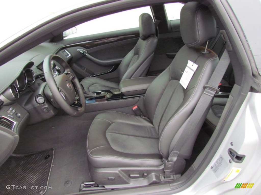 Ebony/Ebony Interior 2012 Cadillac CTS -V Coupe Photo #66593428