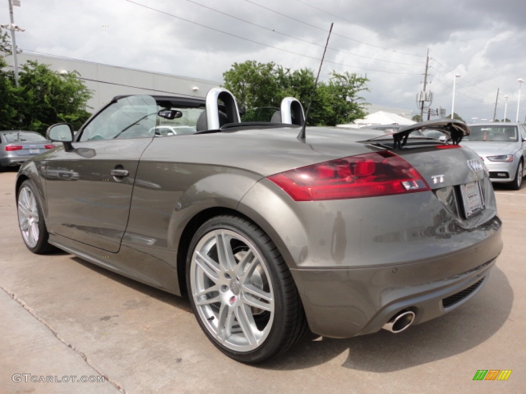 Dakota Grey Metallic 2012 Audi TT 2.0T quattro Roadster Exterior Photo #66593731