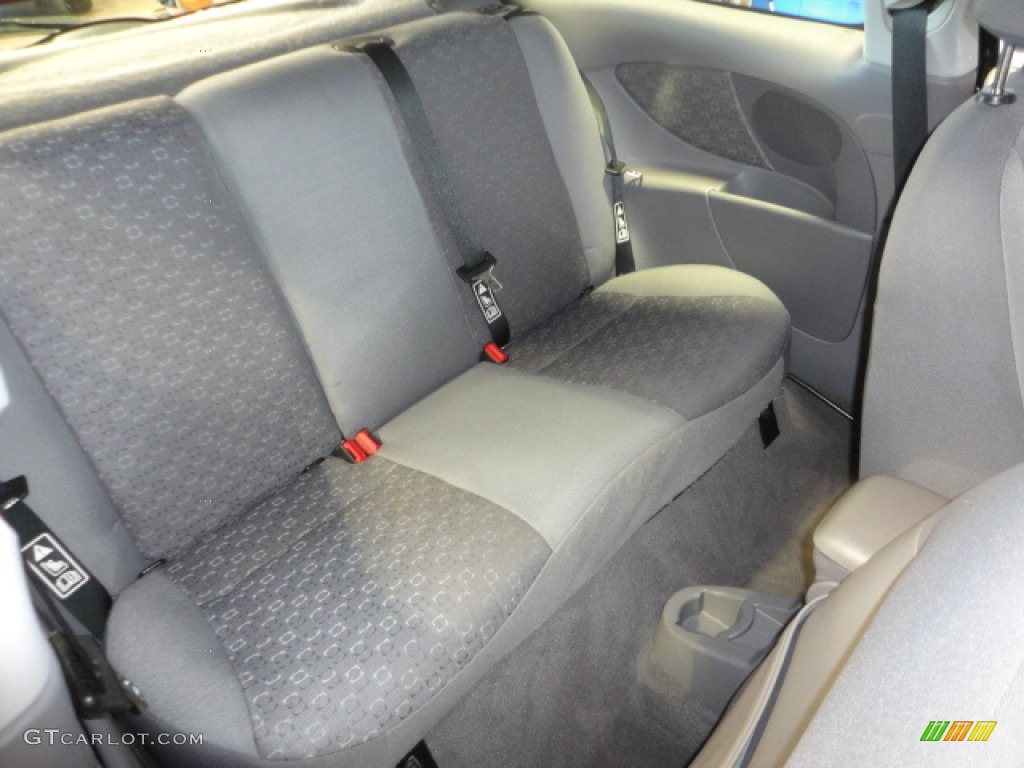 Medium Graphite Interior 2003 Ford Focus ZX3 Coupe Photo #66594796