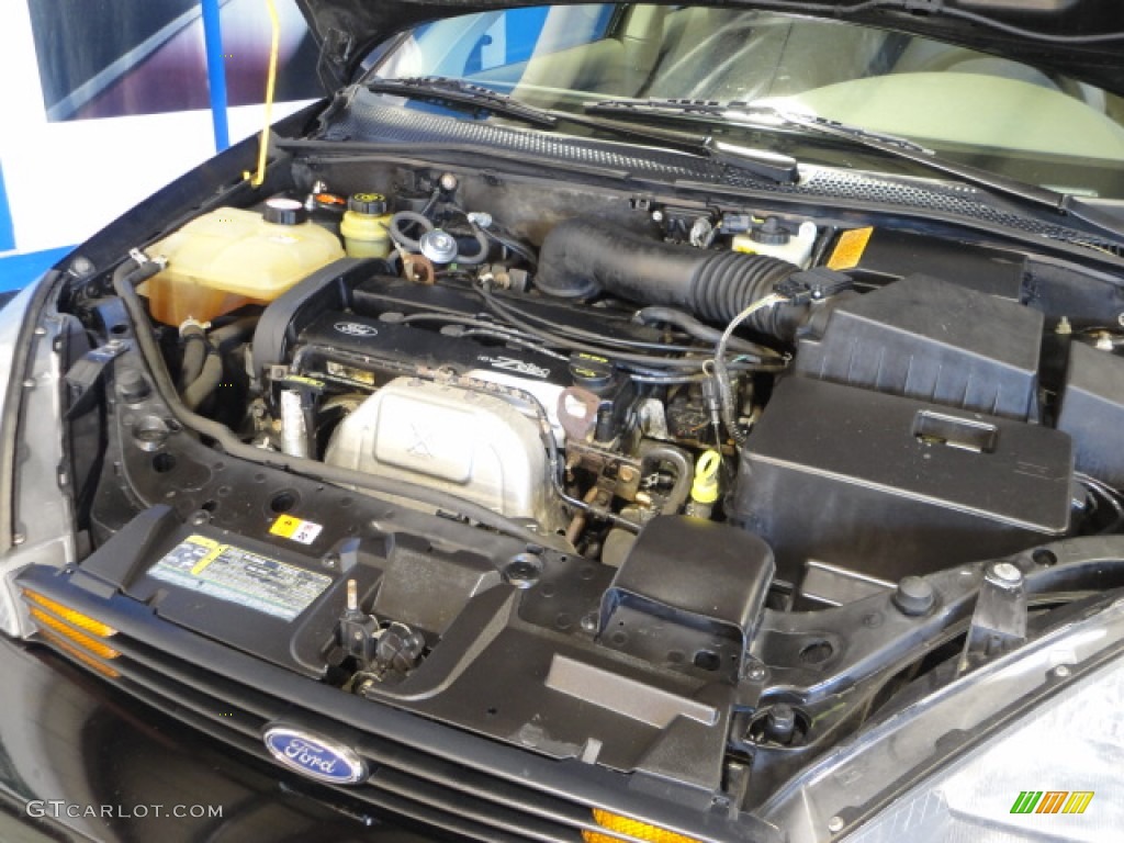 2003 Ford Focus ZX3 Coupe 2.0L DOHC 16V Zetec 4 Cylinder Engine Photo #66594831