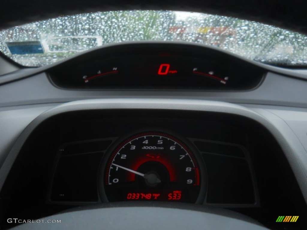 2009 Honda Civic Si Coupe Gauges Photo #66596773