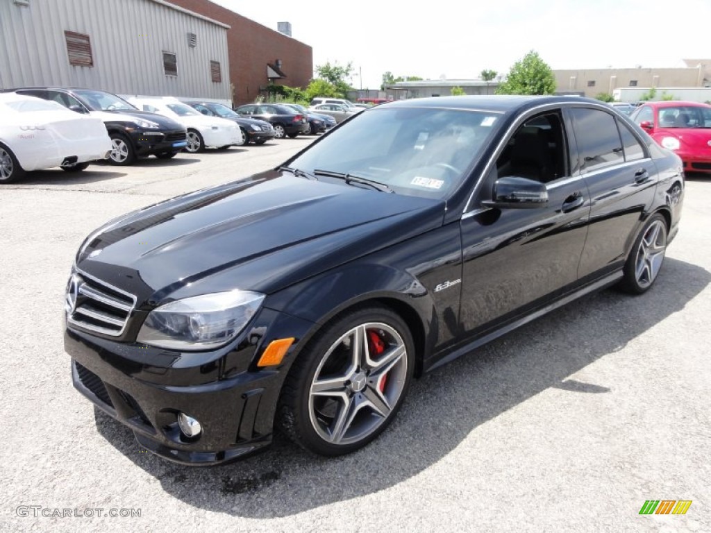 Black 2011 Mercedes-Benz C 63 AMG Exterior Photo #66596932