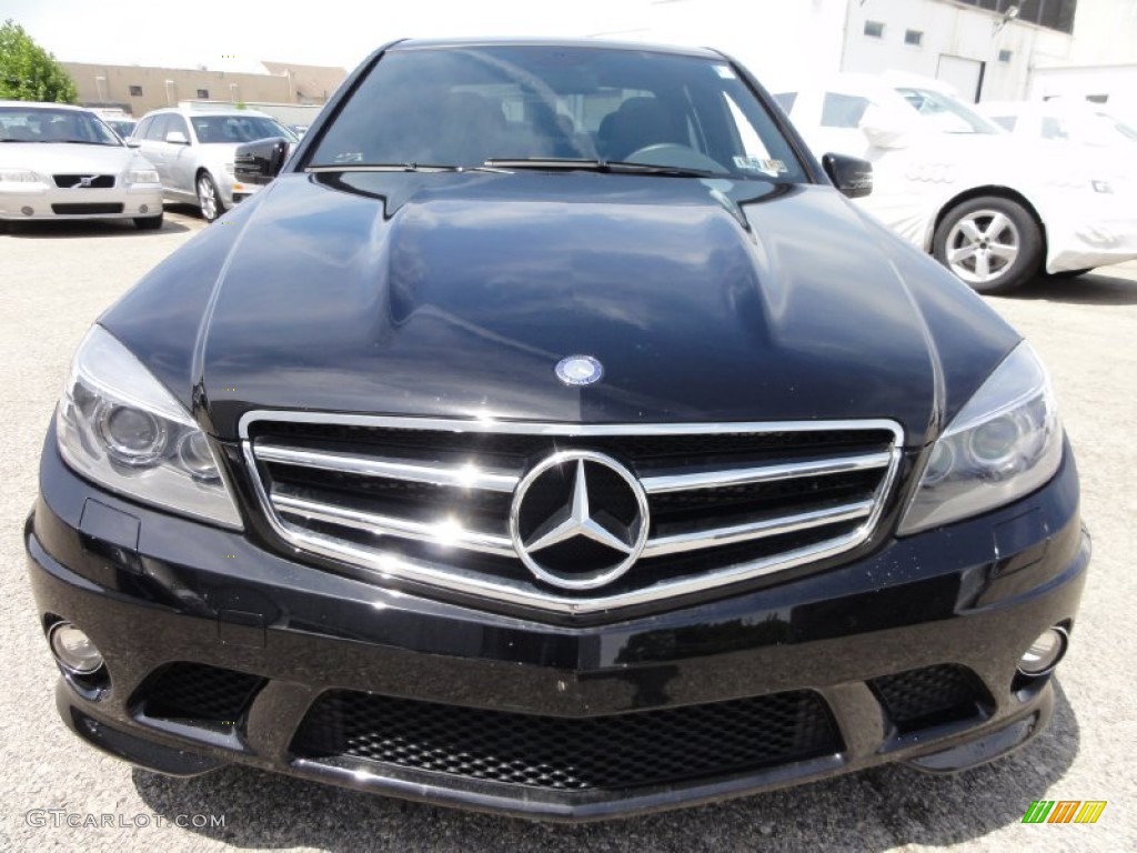 Black 2011 Mercedes-Benz C 63 AMG Exterior Photo #66596953