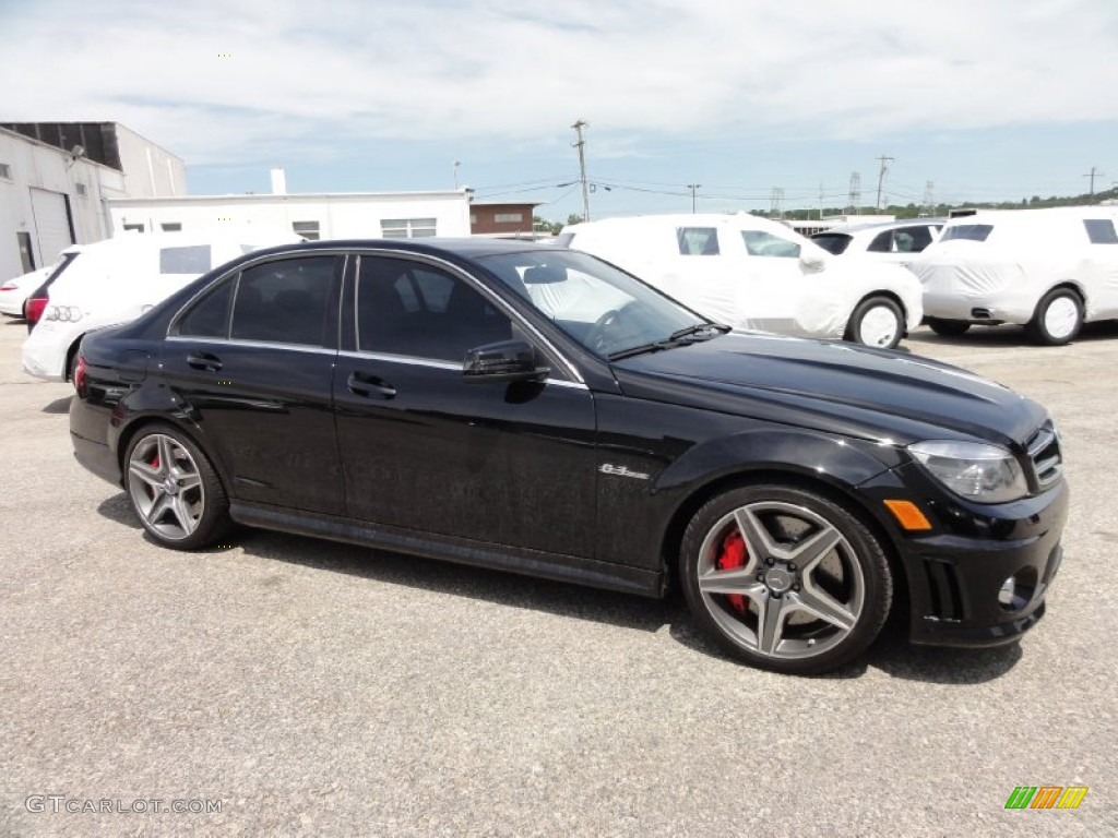 Black 2011 Mercedes-Benz C 63 AMG Exterior Photo #66596995