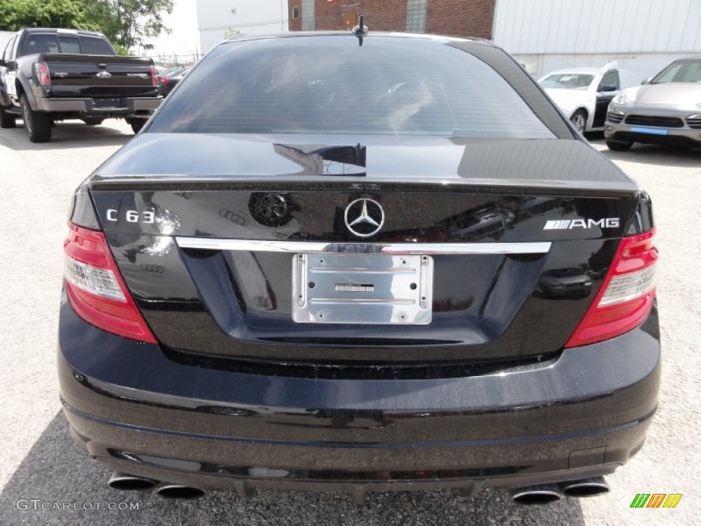 Black 2011 Mercedes-Benz C 63 AMG Exterior Photo #66597025