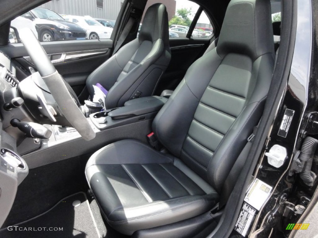 2011 Mercedes-Benz C 63 AMG Front Seat Photo #66597103