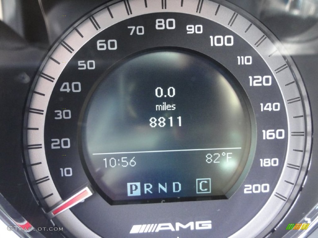 2011 Mercedes-Benz C 63 AMG Gauges Photo #66597411