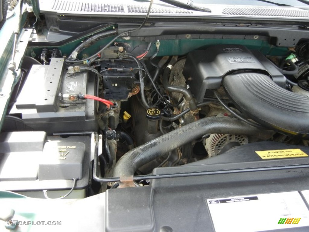 2000 Ford F150 XL Extended Cab 4x4 4.6 Liter SOHC 16-Valve Triton V8 Engine Photo #66597713