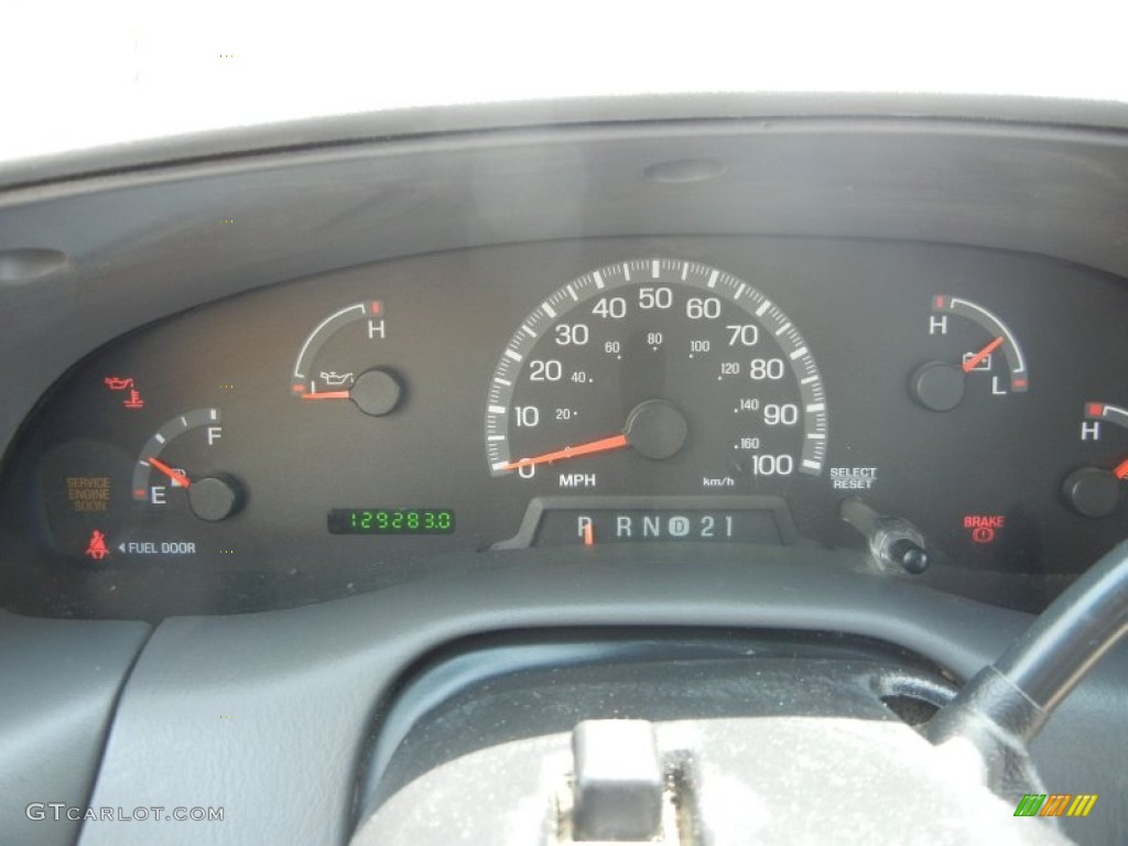 2000 Ford F150 XL Extended Cab 4x4 Gauges Photos