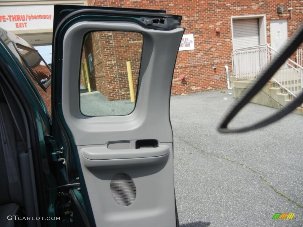 2000 F150 XL Extended Cab 4x4 - Amazon Green Metallic / Medium Graphite photo #22