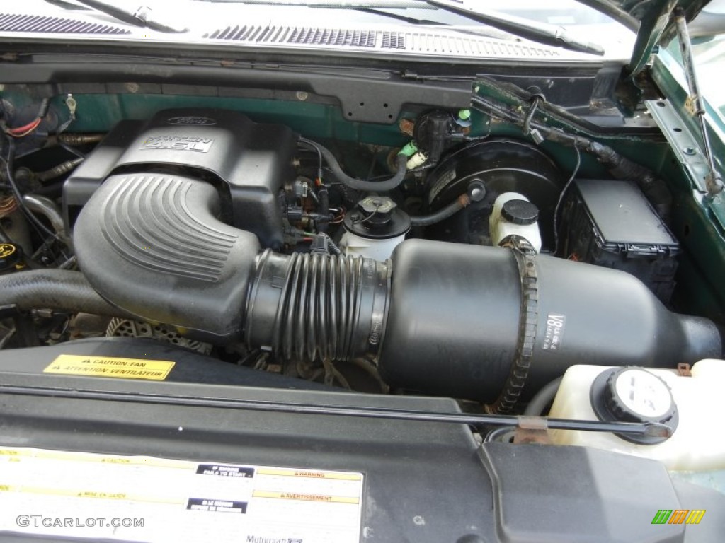 2000 F150 XL Extended Cab 4x4 - Amazon Green Metallic / Medium Graphite photo #32