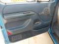 Blue 1995 Ford F150 XL Regular Cab Door Panel