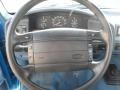 1995 Ford F150 Blue Interior Steering Wheel Photo