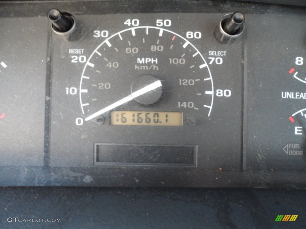 1995 F150 XL Regular Cab - Bright Sapphire Pearl Metallic / Blue photo #30