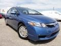 Atomic Blue Metallic - Civic Hybrid Sedan Photo No. 1