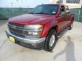 2005 Dark Cherry Red Metallic Chevrolet Colorado LS Crew Cab  photo #7