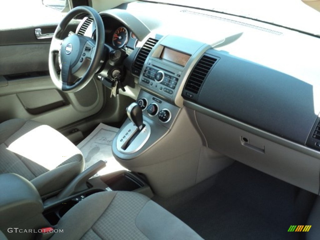 2008 Sentra 2.0 S - Metallic Jade Green / Charcoal/Steel photo #23