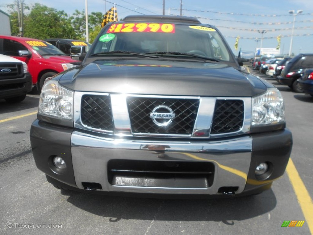 2006 Armada LE 4x4 - Granite Metallic / Graphite/Titanium photo #2