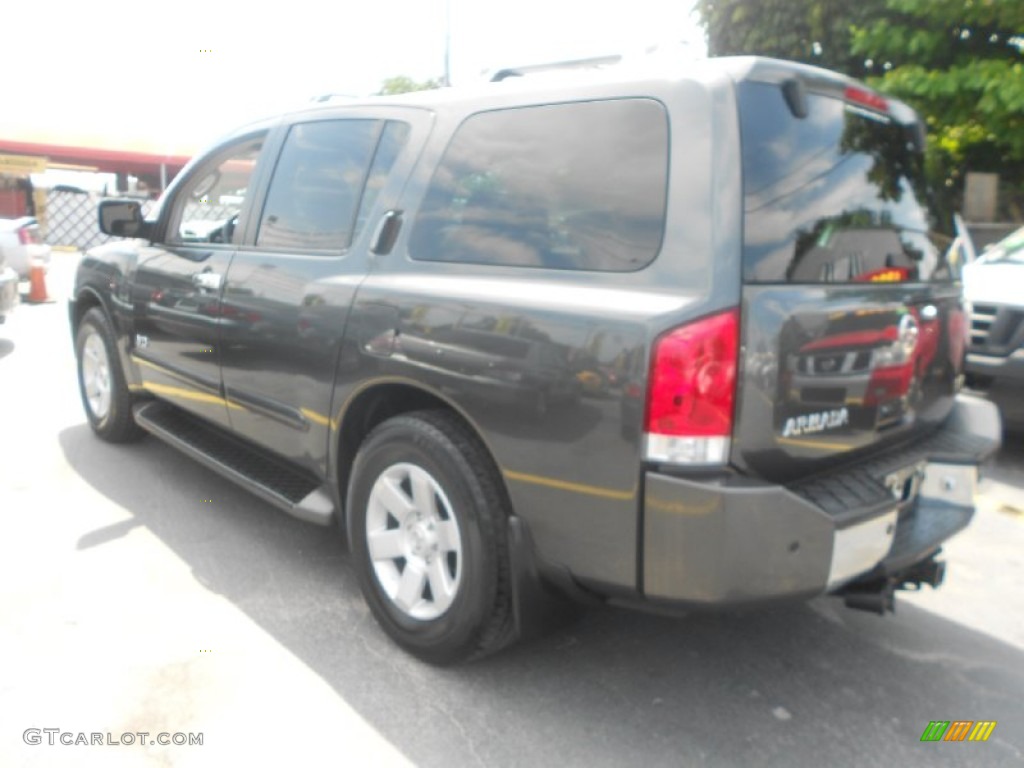 2006 Armada LE 4x4 - Granite Metallic / Graphite/Titanium photo #9