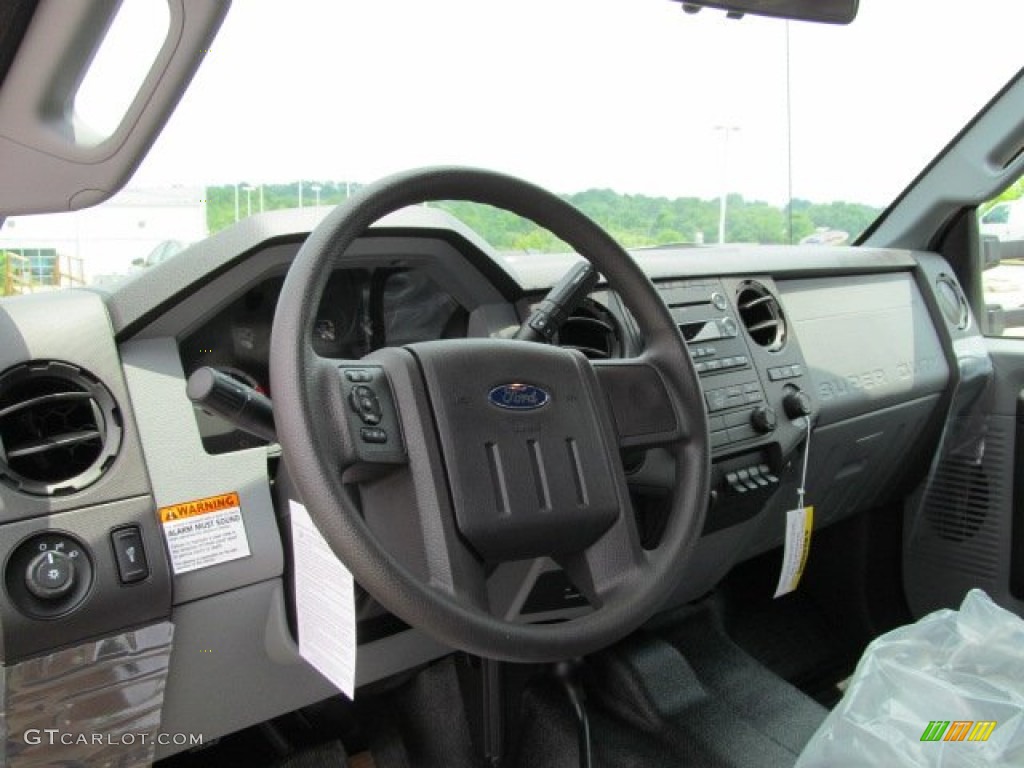 2012 Ford F550 Super Duty XL Supercab 4x4 Dump Truck Steering Wheel Photos