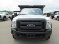 2012 Oxford White Ford F450 Super Duty XL Regular Cab 4x4 Dump Truck  photo #6