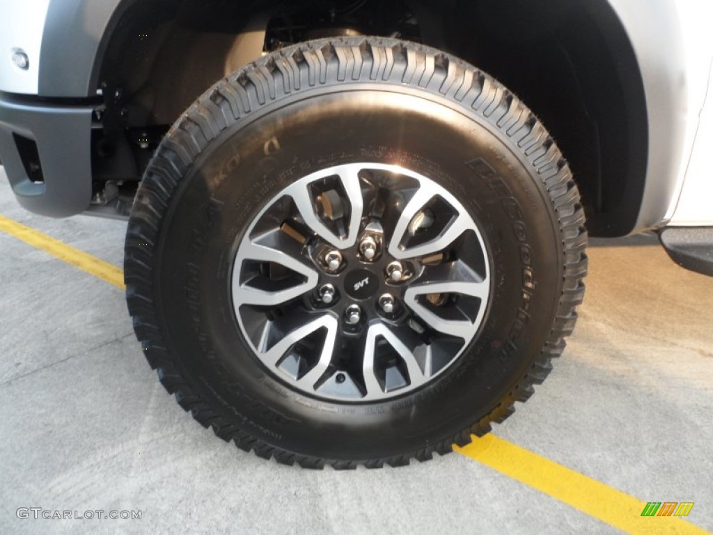 2012 Ford F150 SVT Raptor SuperCrew 4x4 Wheel Photo #66601788