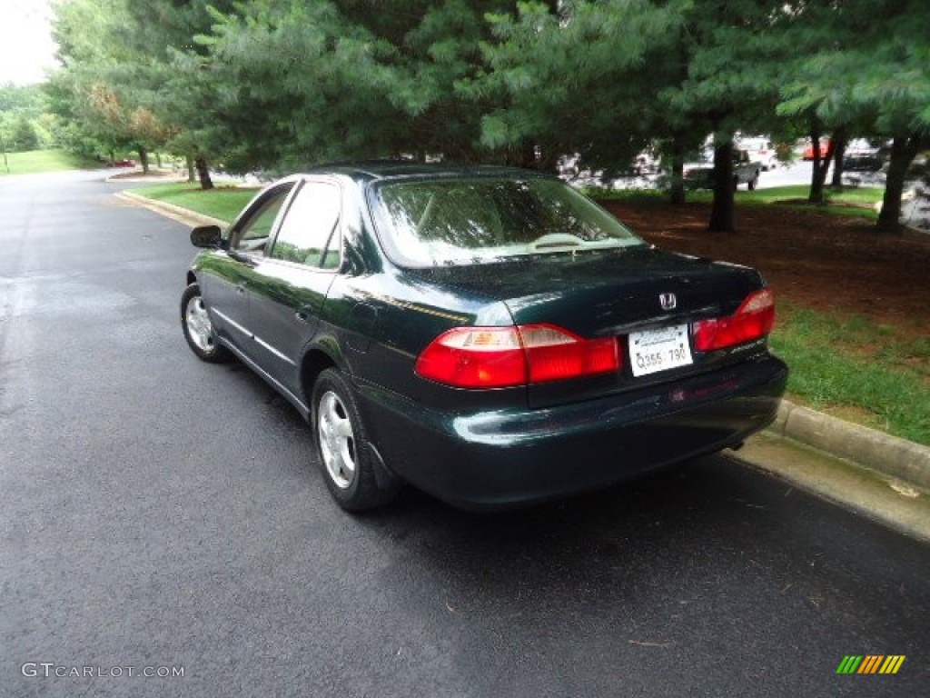 1999 Accord EX Sedan - Dark Emerald Pearl / Ivory photo #5