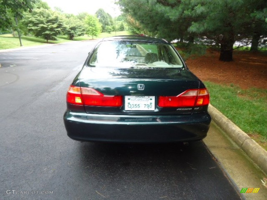 1999 Accord EX Sedan - Dark Emerald Pearl / Ivory photo #6