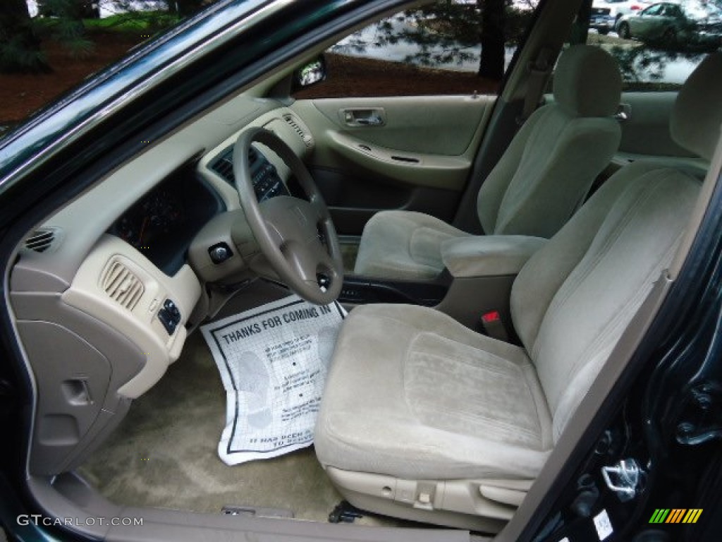 1999 Accord EX Sedan - Dark Emerald Pearl / Ivory photo #9