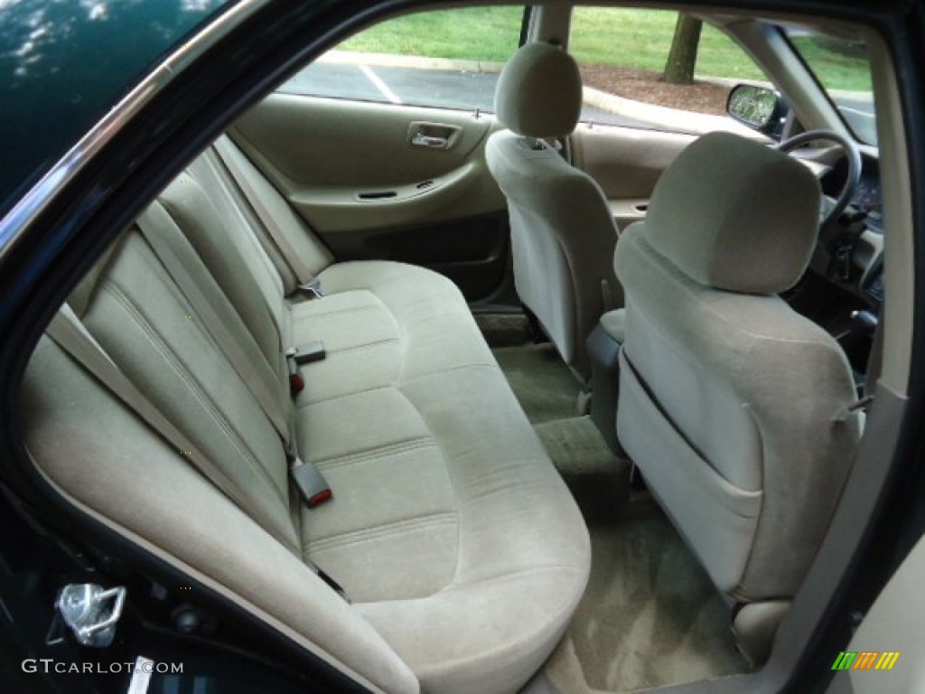 1999 Accord EX Sedan - Dark Emerald Pearl / Ivory photo #12